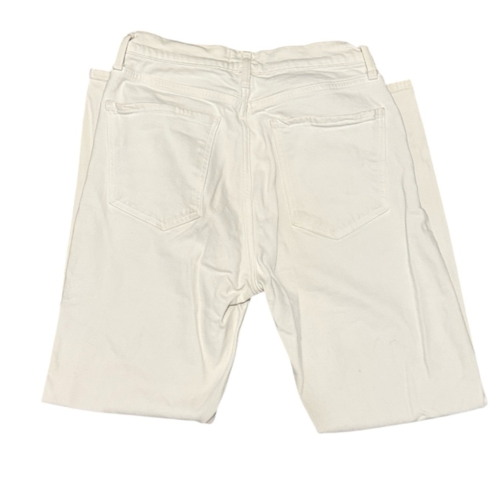 Agolde Nico White High Rise Button Fly Jeans A093-1085 Size 27 - Picture 4 of 4